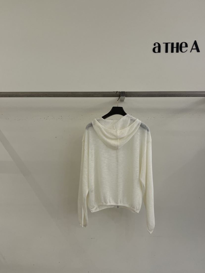 ATHEA韓國代購女士新品26夏季推薦職業時尚夾克拉鏈連帽衫ATHEA夾克