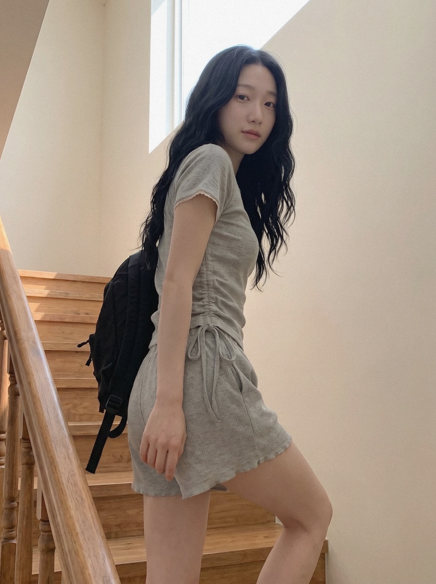 BEFORE SUNRISE韓國直郵女士新品休閑26春夏推薦熱賣短褲BEFORE SUNRISE短褲