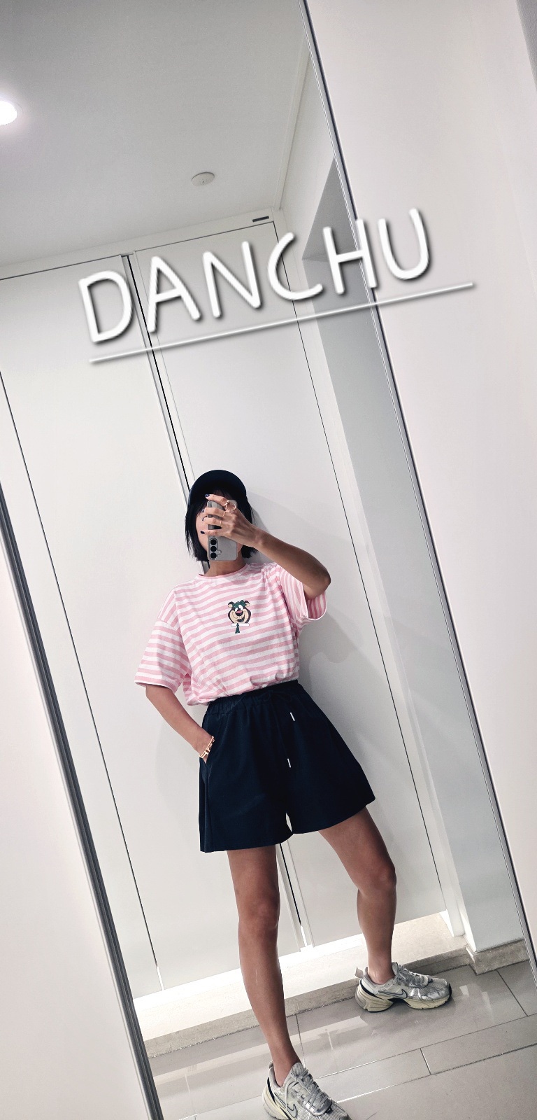 DANCHU韓國代購女裝新品推薦26夏季職業休閑熱賣人氣T恤條紋DANCHUT恤