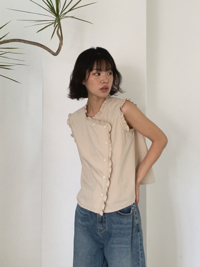 MOSMOS韓國東大門直郵女裝新款時尚人氣休閑26春夏吊帶背心MOSMOS吊帶/背心