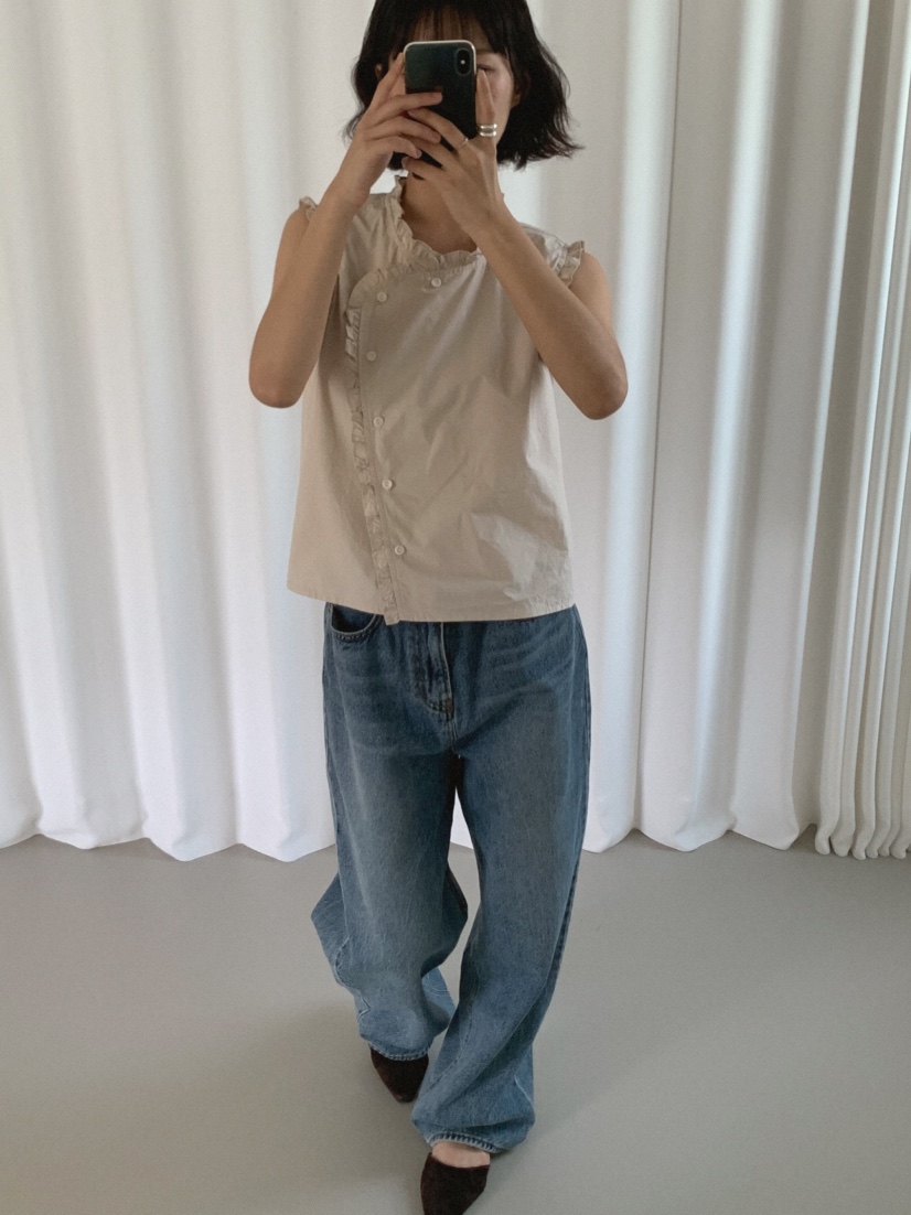 MOSMOS韓國東大門直郵女裝新款時尚人氣休閑26春夏吊帶背心MOSMOS吊帶/背心