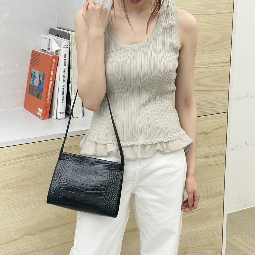 J PLACE韓國東大門直郵女裝新款時尚推薦職業單肩斜跨包J PLACE單肩/斜跨包