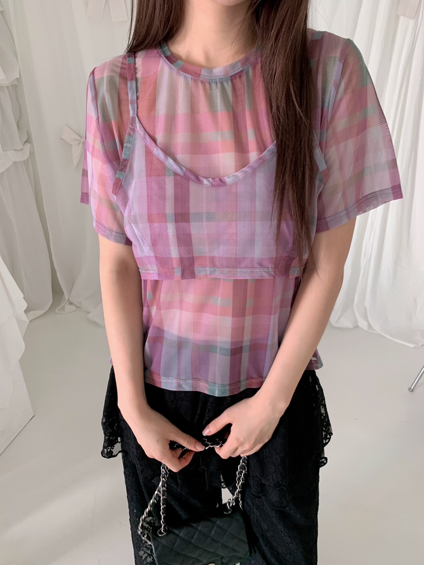 MAISONDEGLORY韓國東大門代購女士新品26春夏時尚職業T恤MAISON DE GLORYT恤