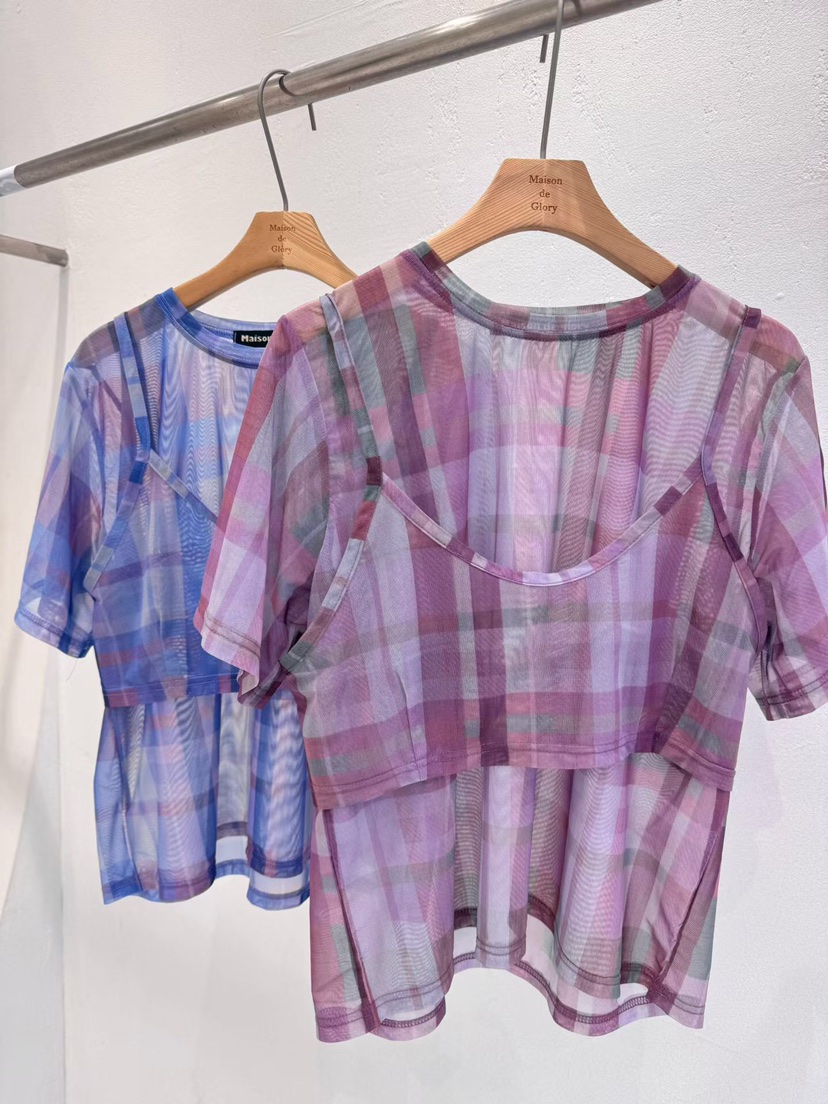MAISONDEGLORY韓國東大門代購女士新品26春夏時尚職業T恤MAISON DE GLORYT恤