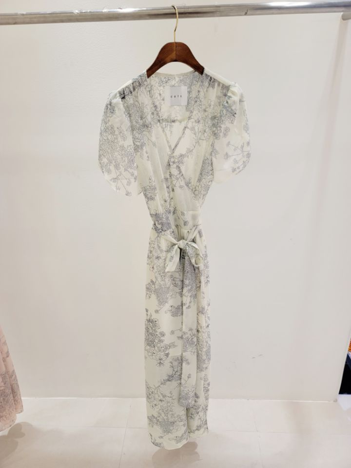 CATS韓國直郵女裝新品推薦休閑職業26春夏時尚26夏季連衣裙CAT.S連衣裙圖色2