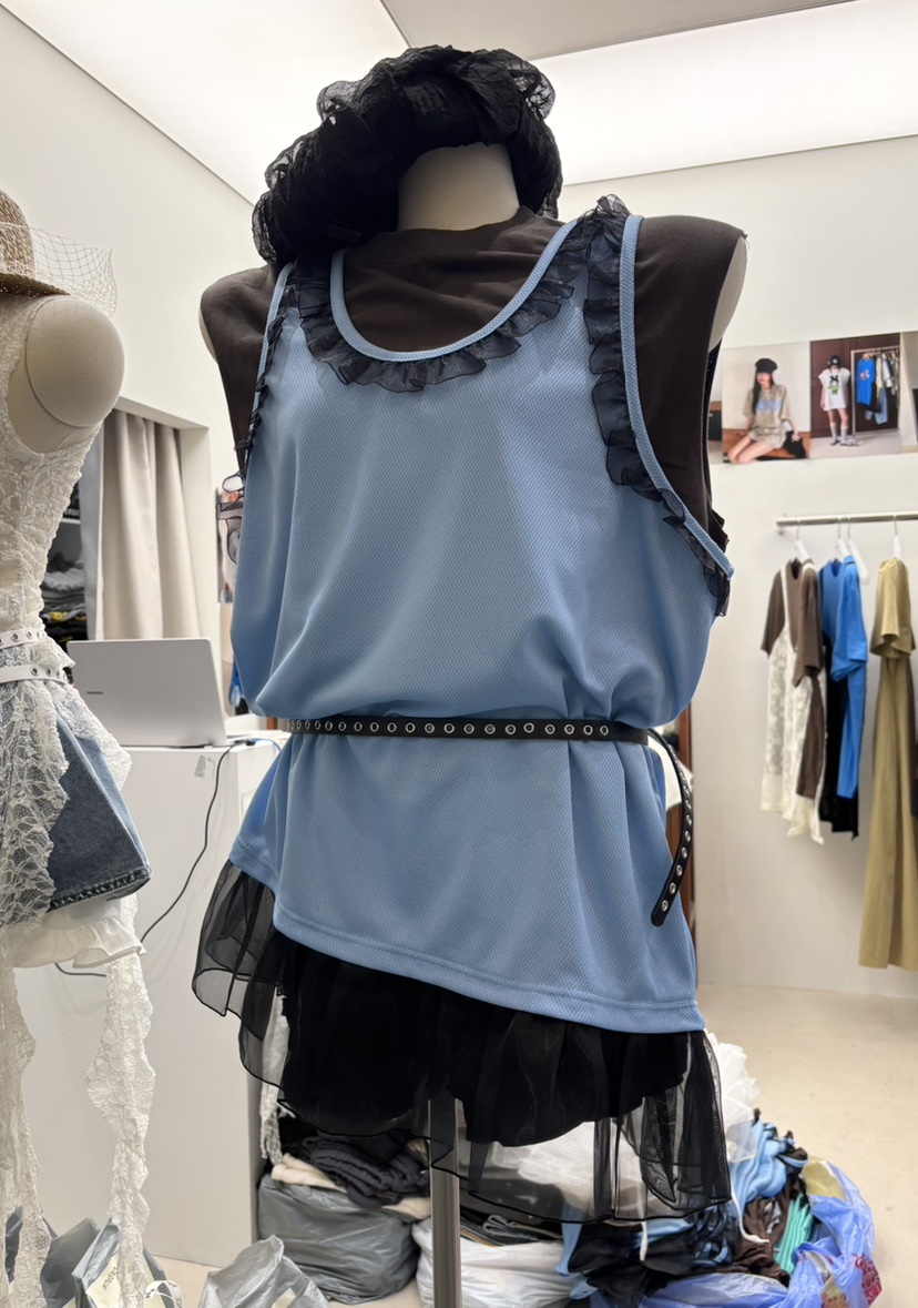 INTHEEND韓國東大門直郵女士新款26春夏熱賣時尚吊帶背心INTHEEND吊帶/背心