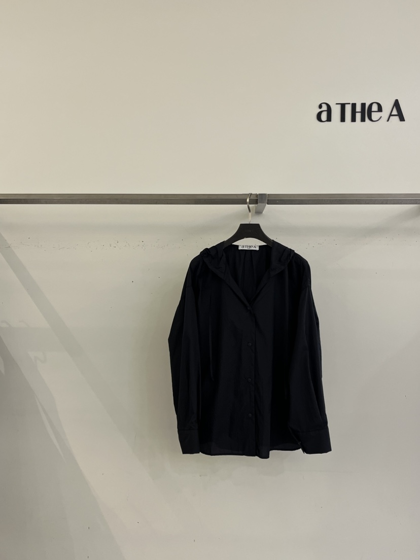 ATHEA東大門實拍韓國女裝新品26春夏職業休閑26夏季夾克連帽ATHEA夾克圖色4