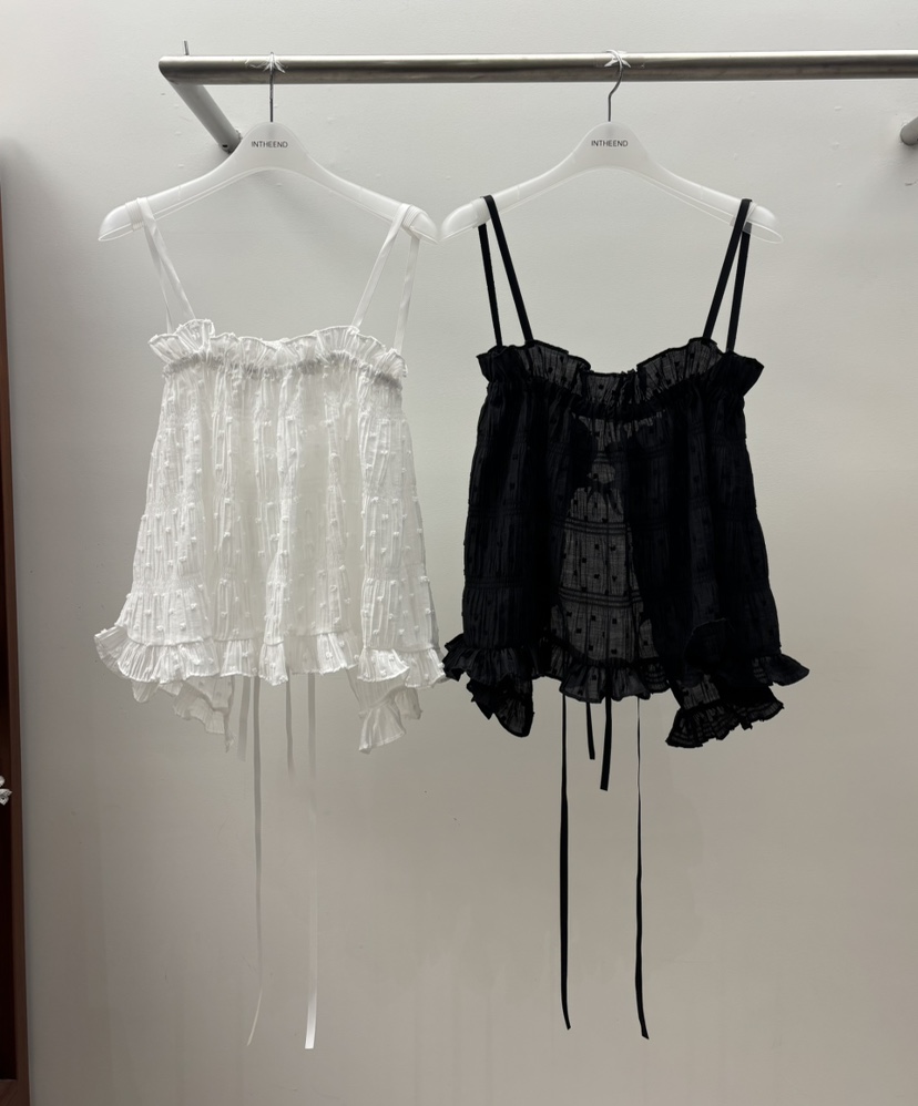INTHEEND韓國東大門代購女裝新款推薦26夏季職業吊帶背心INTHEEND吊帶/背心