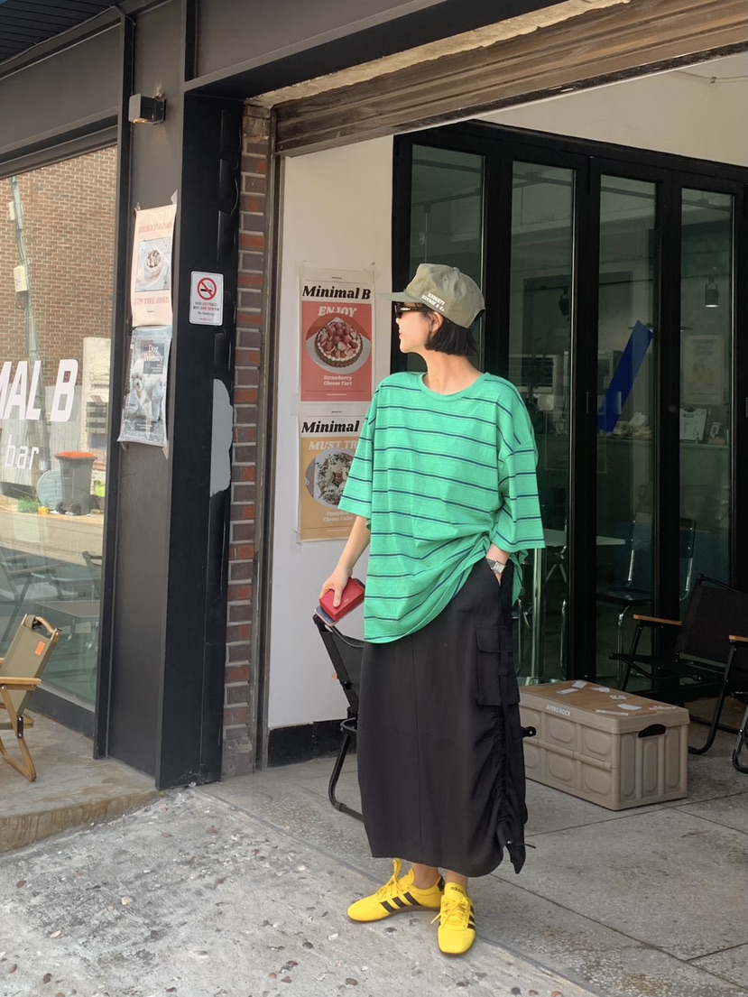 THE LINE-Q韓國直郵女裝新品26夏季推薦休閑人氣26春夏T恤THE LINE-QT恤