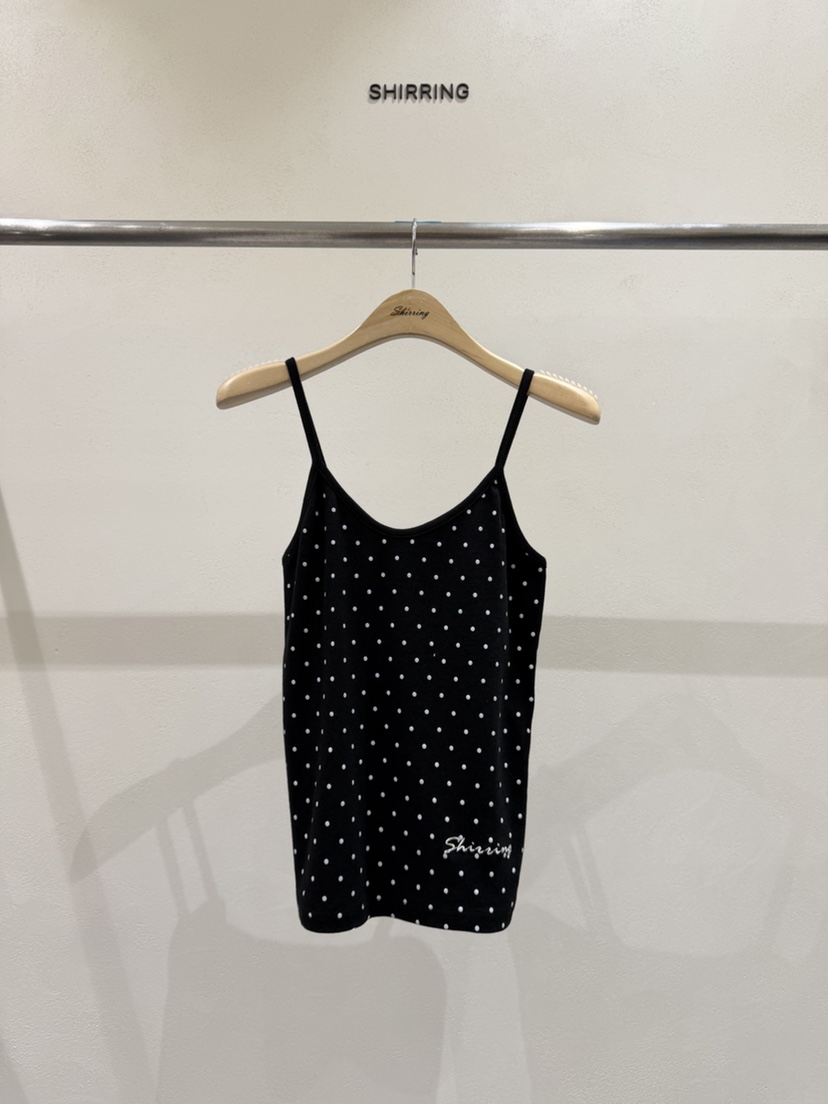 SHIRRING韓國東大門直郵女裝新款時尚26春夏26夏季吊帶背心SHIRRING吊帶/背心圖色4