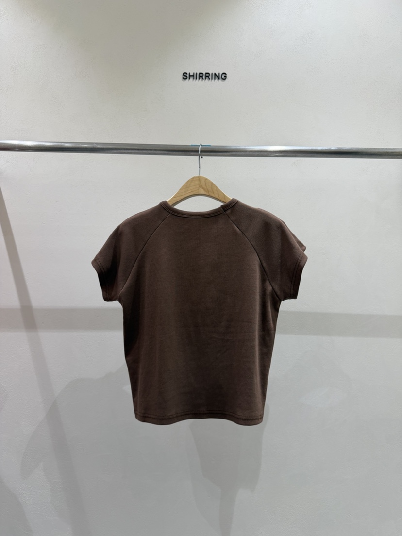 SHIRRING韓國東大門代購女裝新品熱賣推薦人氣休閑26夏季T恤SHIRRINGT恤