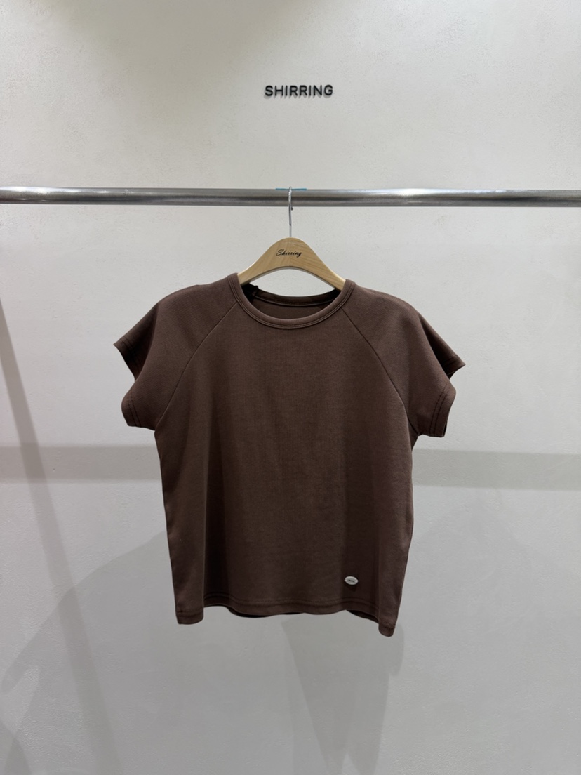SHIRRING韓國東大門代購女裝新品熱賣推薦人氣休閑26夏季T恤SHIRRINGT恤圖色3