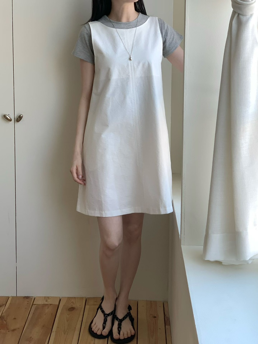 BINUS韓國直郵女士新品人氣26春夏時尚休閑連衣裙不含內搭BINUS連衣裙