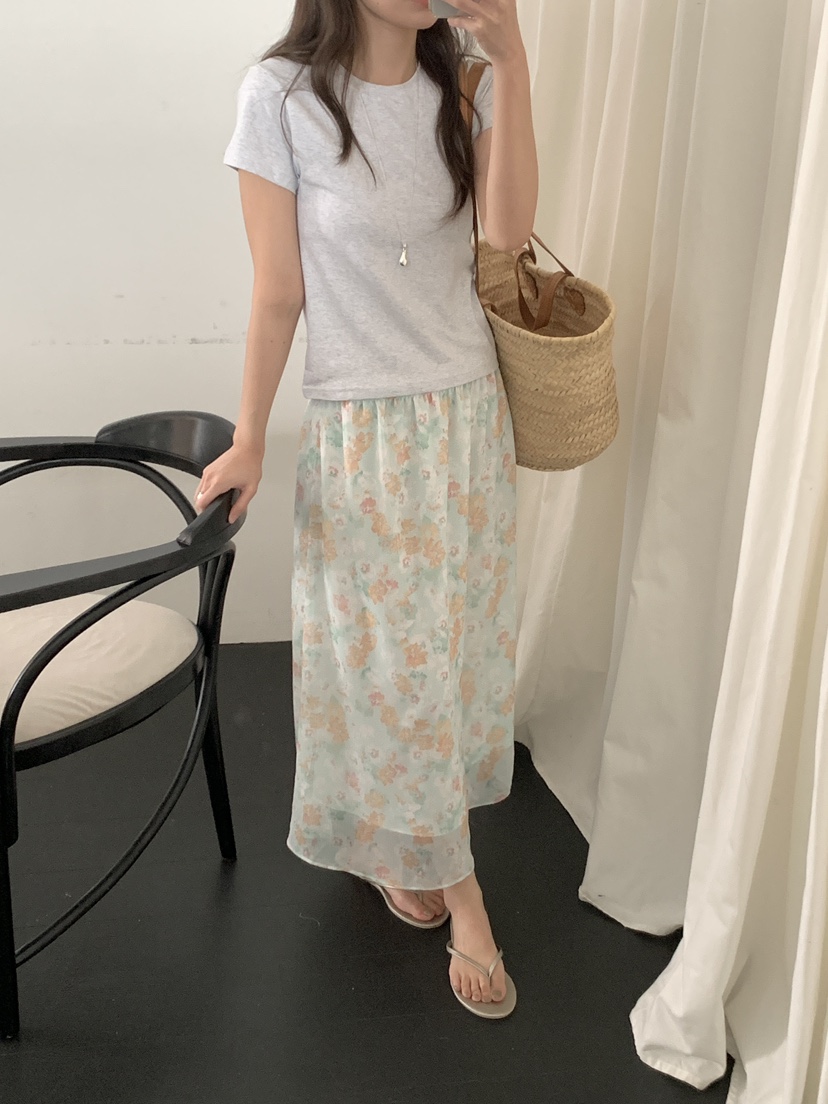 EOMPIT韓國直郵女裝新款職業休閑人氣26夏季時尚推薦熱賣T恤EOMPITT恤圖色3