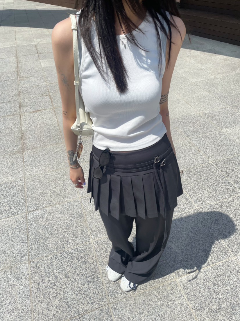 GLITTER韓國東大門代購女士新款推薦人氣時尚26夏季吊帶背心GLITTER吊帶/背心