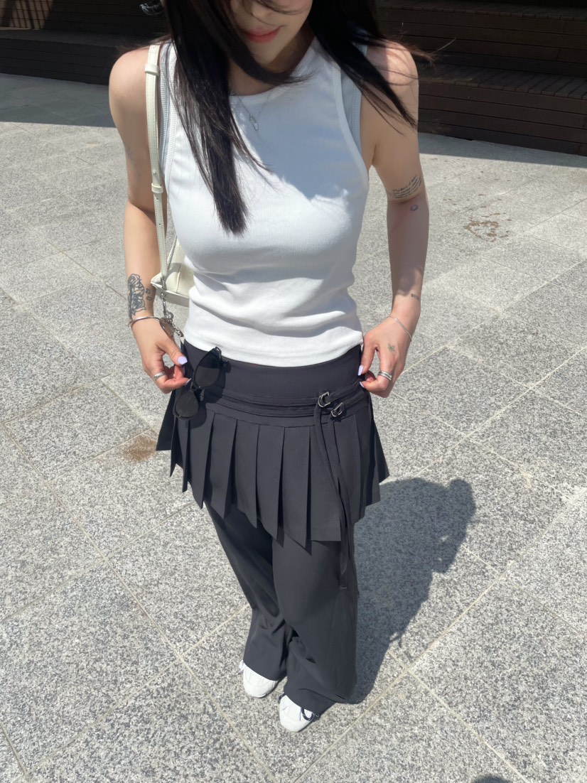 GLITTER韓國東大門代購女士新款推薦人氣時尚26夏季吊帶背心GLITTER吊帶/背心