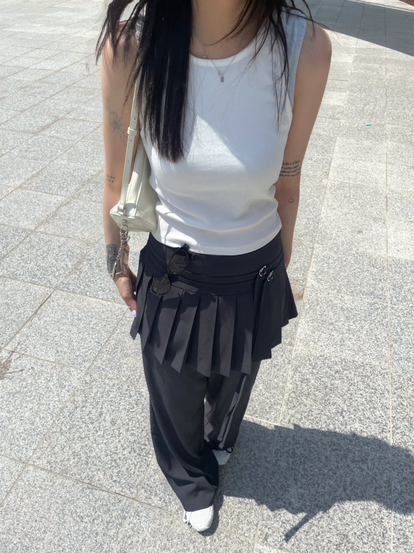 GLITTER韓國東大門代購女士新款推薦人氣時尚26夏季吊帶背心GLITTER吊帶/背心