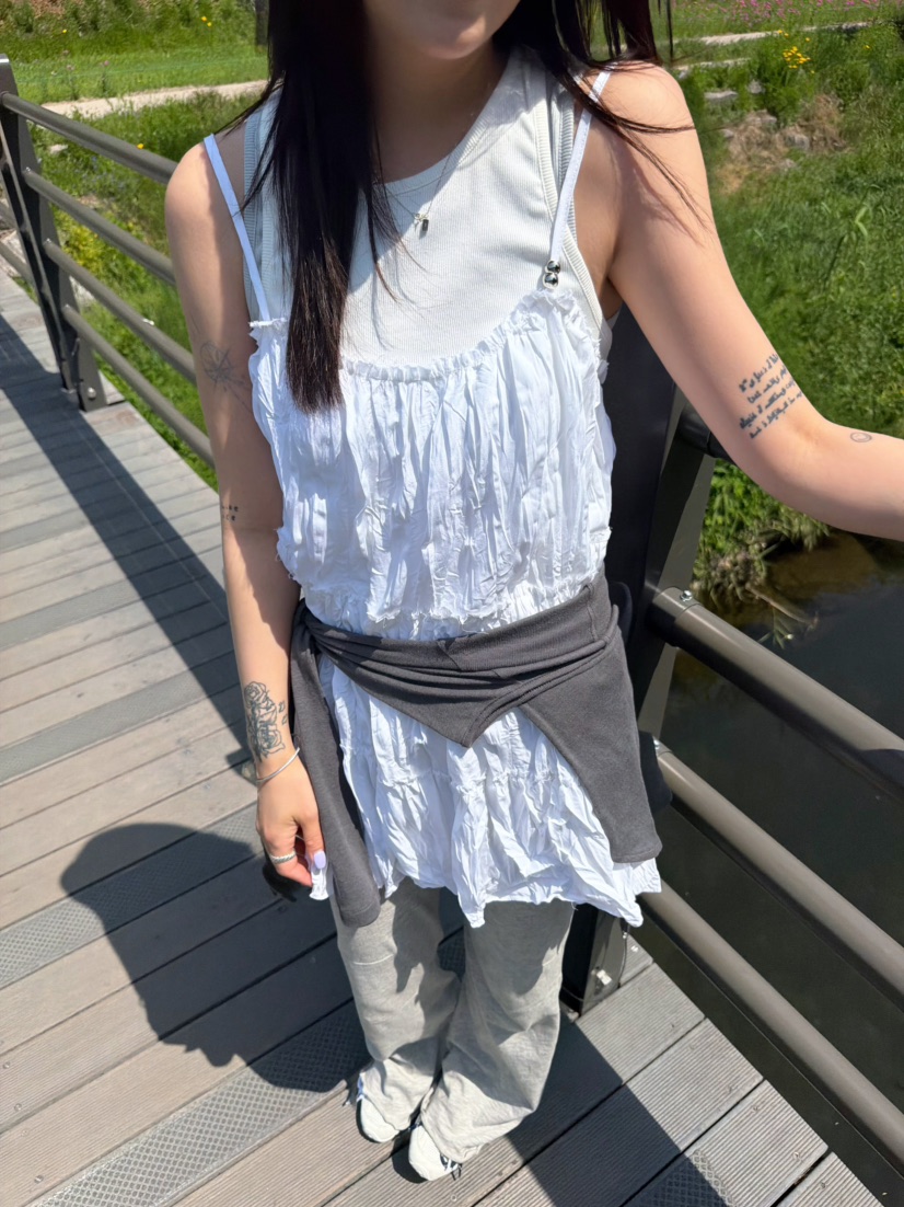 GLITTER韓國直郵實拍女士新品熱賣推薦職業休閑26夏季連衣裙GLITTER連衣裙