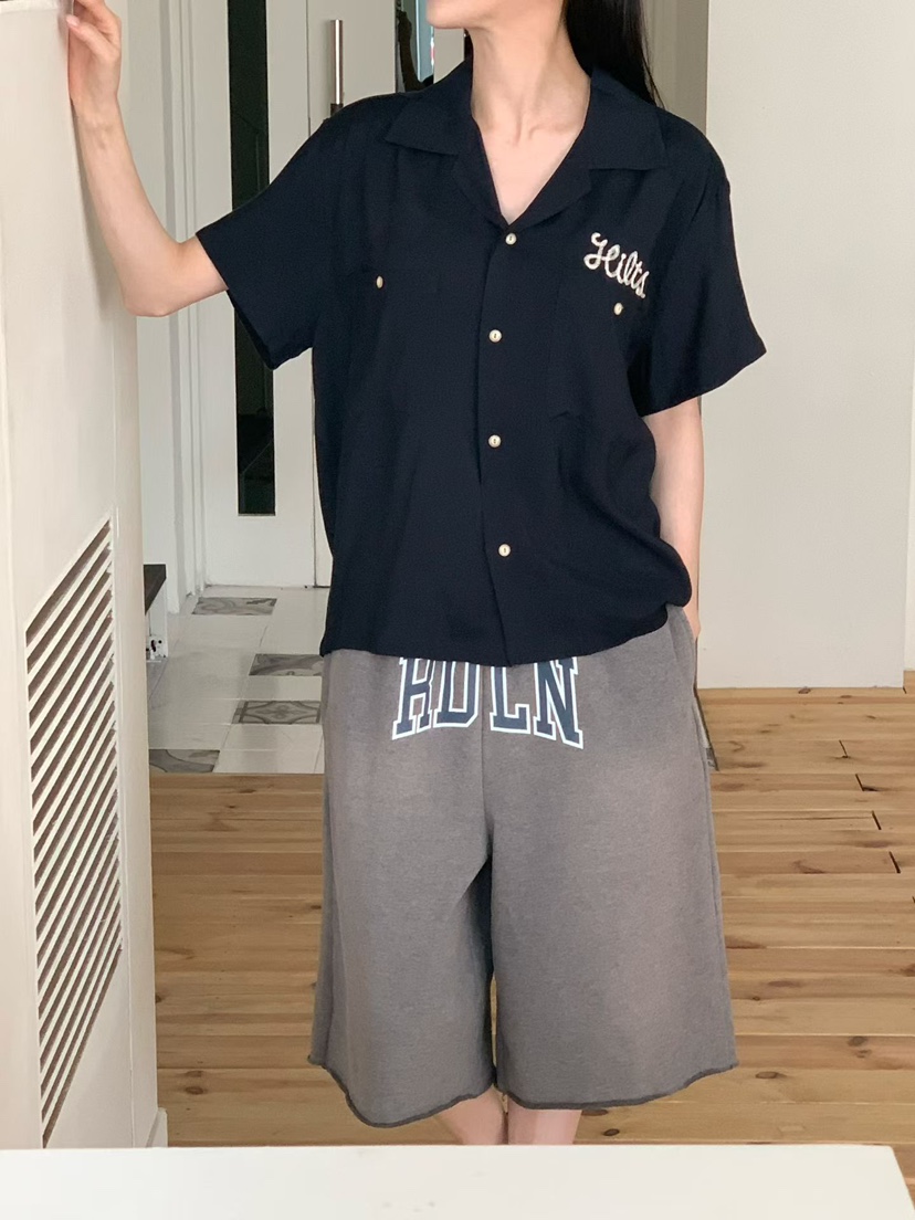 BINUS韓國東大門代購女士新品26春夏26夏季襯衫蕾絲衫刺繡BINUS襯衫/蕾絲衫