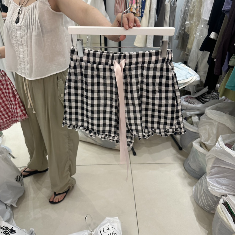 EGG IS東大門實拍韓國女士新品熱賣人氣26夏季職業時尚短褲EGG IS短褲圖色2