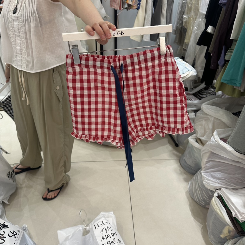 EGG IS東大門實拍韓國女士新品熱賣人氣26夏季職業時尚短褲EGG IS短褲圖色3