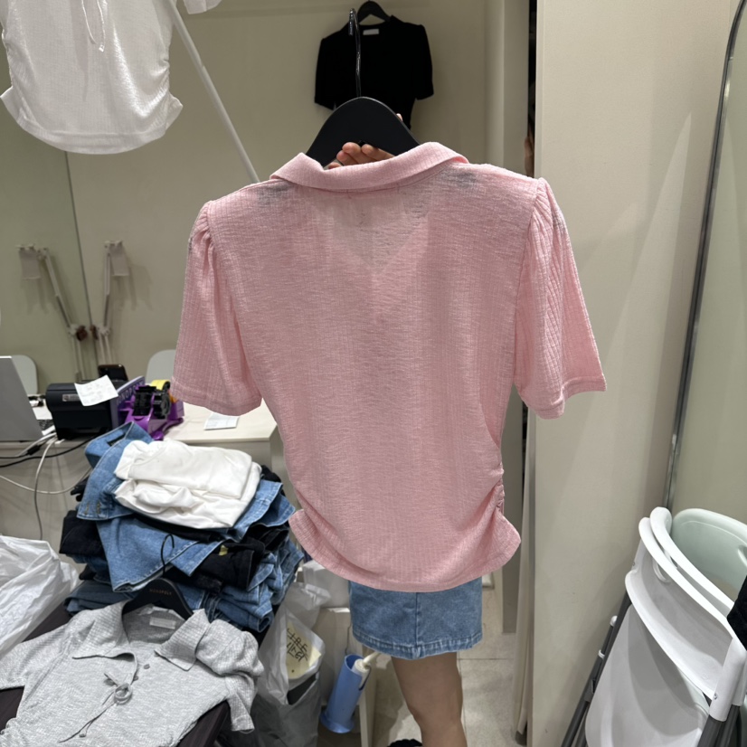MONOPOLY韓國直郵實拍女裝新款職業26夏季人氣休閑熱賣T恤MONO_POLYT恤