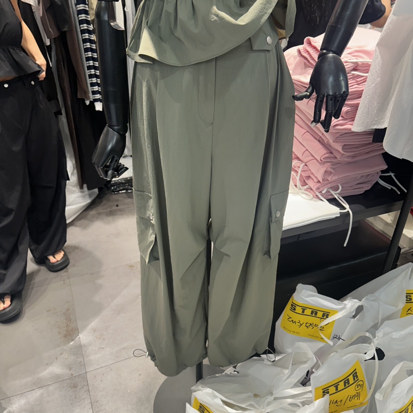 STAR-L韓國直郵女士新款熱賣時尚26春夏26夏季人氣休閑褲STAR-L休閑褲圖色3