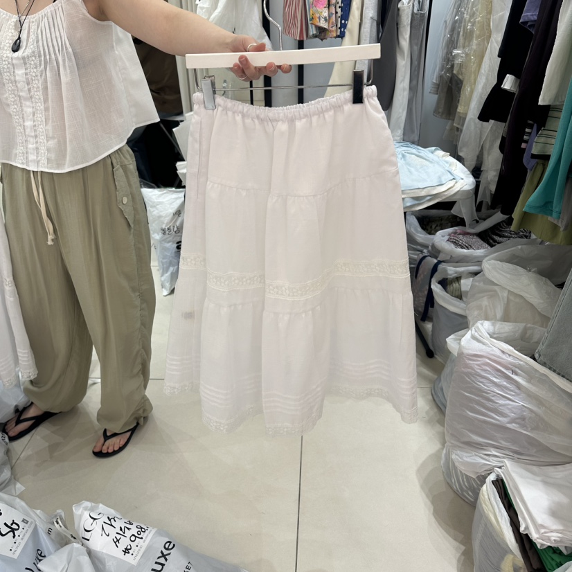 EGG IS韓國東大門直郵女裝新款推薦休閑時尚半身裙中短裙EGG IS半身裙/中短裙
