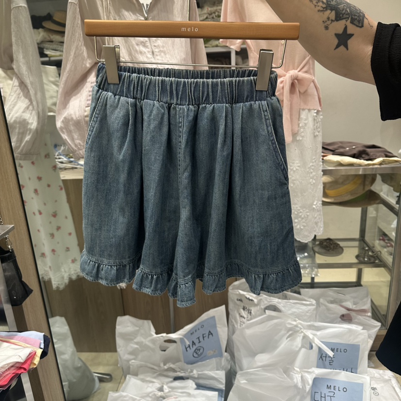 MELO韓國直郵女裝新款推薦人氣職業26春夏熱賣時尚休閑短褲MELO短褲圖色2深色