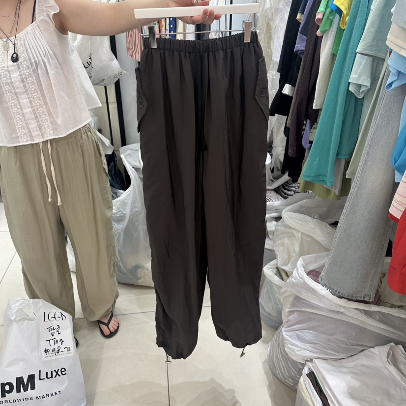 EGG IS韓國直郵實拍女士新品熱賣職業休閑時尚推薦休閑褲EGG IS休閑褲圖色2