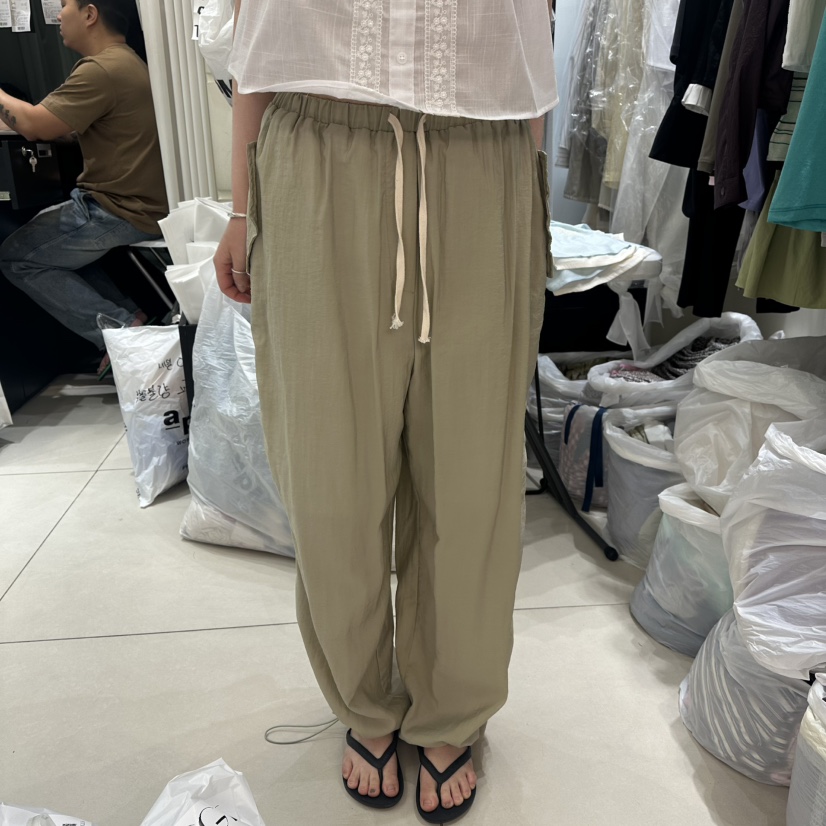 EGG IS韓國直郵實拍女士新品熱賣職業休閑時尚推薦休閑褲EGG IS休閑褲圖色3