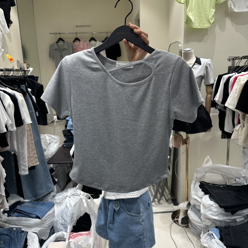 MONOPOLY韓國代購女士新品休閑時尚推薦26春夏熱賣26夏季T恤MONO_POLYT恤圖色3