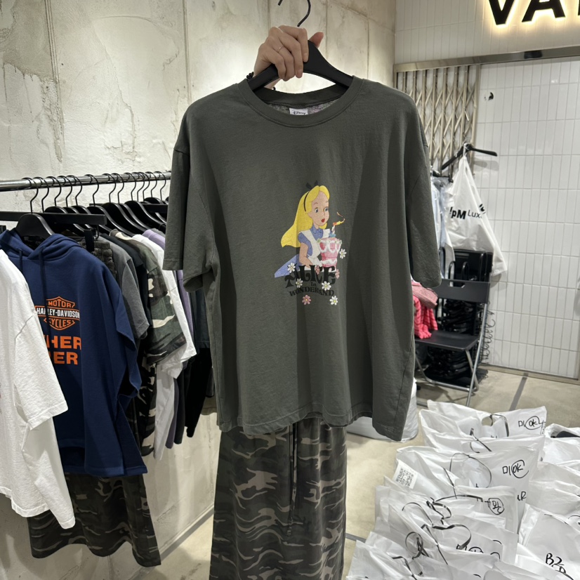 VANTA東大門實拍韓國女裝新品26春夏熱賣時尚職業休閑T恤VANTAT恤圖色2