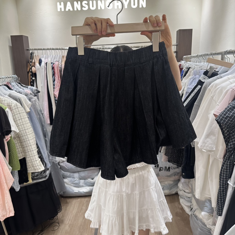 HANSUNGHYUN韓國直郵女裝新款職業26春夏推薦人氣短褲褶皺HANSUNGHYUN短褲