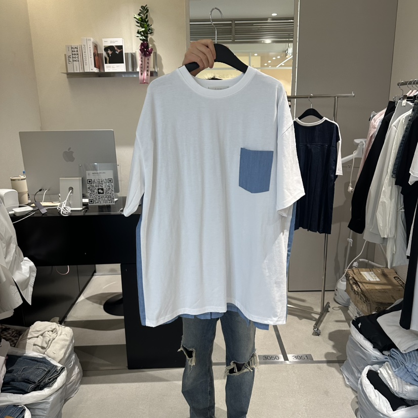LIVU/MEMO CLASSIC韓國直郵女裝新品時尚人氣連衣裙撞色LIVU/MEMO CLASSIC連衣裙圖色1