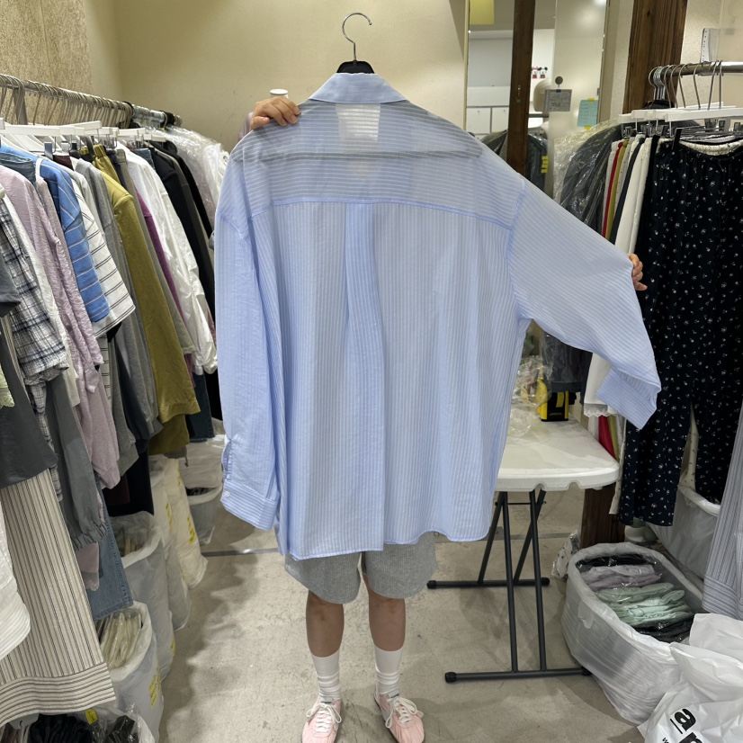 REFLAT韓國直郵女士新款26春夏職業26夏季人氣襯衫蕾絲衫REFLAT襯衫/蕾絲衫