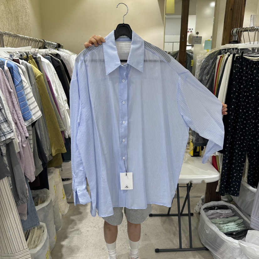 REFLAT韓國直郵女士新款26春夏職業26夏季人氣襯衫蕾絲衫REFLAT襯衫/蕾絲衫圖色2