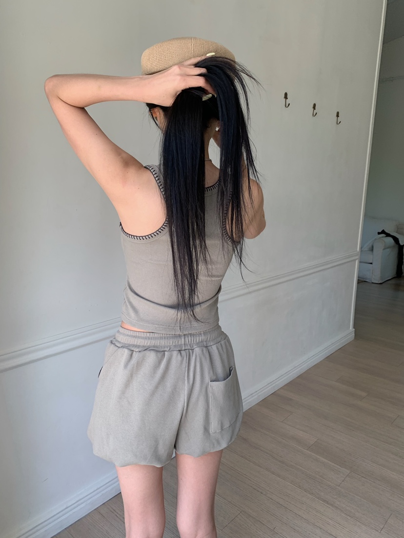 BADCALM東大門實拍韓國女士新款26春夏時尚推薦職業26夏季短褲BADCALM短褲