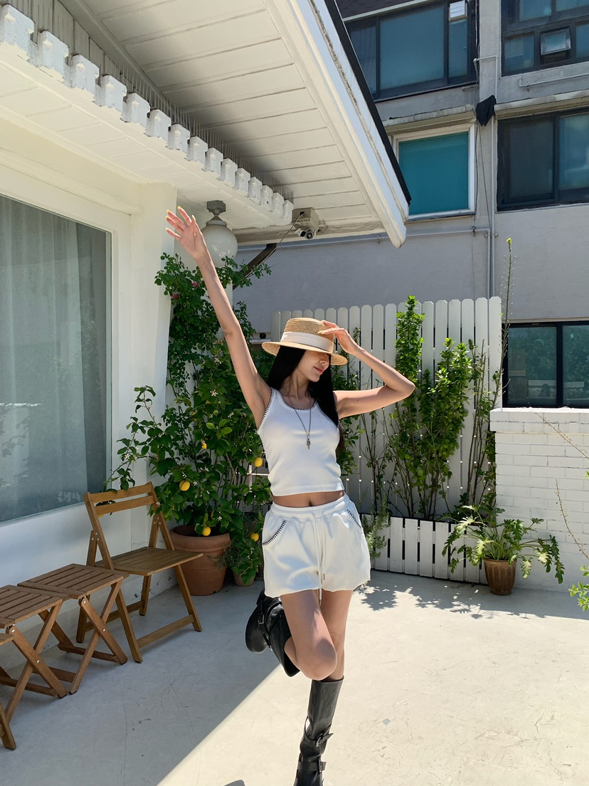 BADCALM東大門實拍韓國女士新款26春夏時尚推薦職業26夏季短褲BADCALM短褲