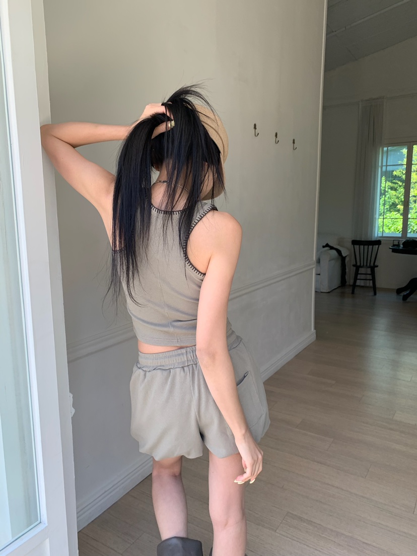 BADCALM韓國東大門直郵女士新款人氣26夏季熱賣時尚吊帶背心BADCALM吊帶/背心