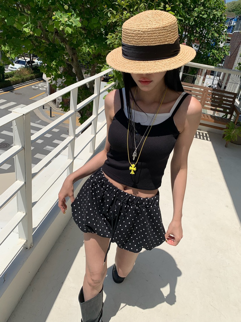 BADCALM韓國東大門代購女士新品職業休閑26夏季時尚吊帶背心BADCALM吊帶/背心
