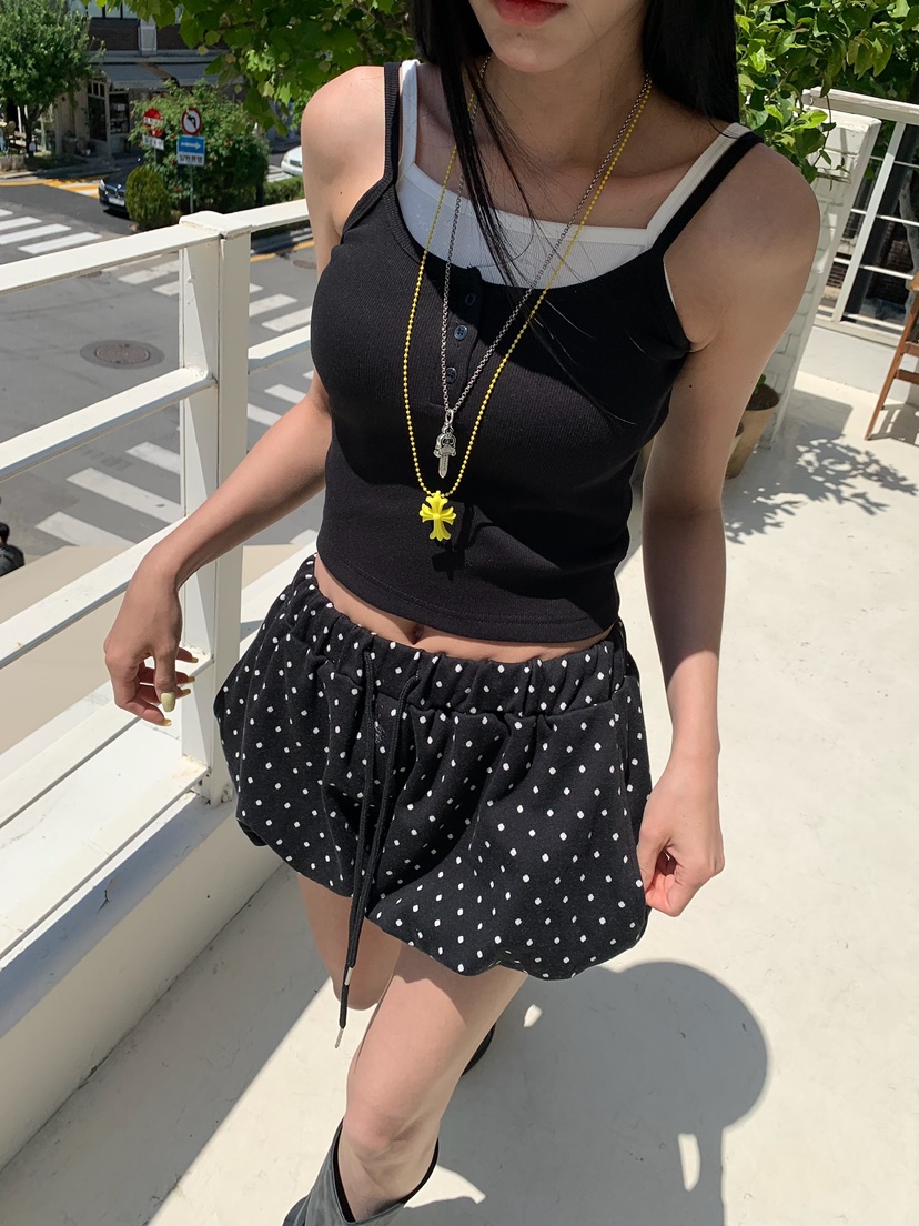 BADCALM韓國東大門代購女士新品職業休閑26夏季時尚吊帶背心BADCALM吊帶/背心圖色4