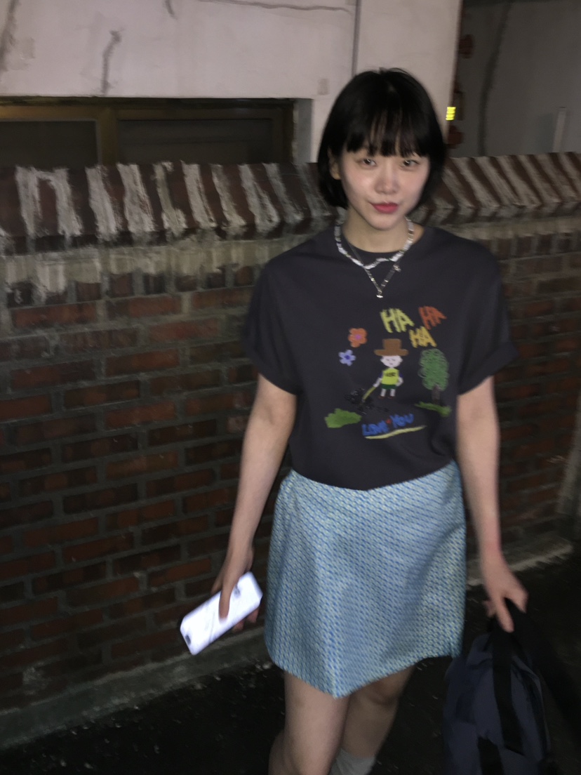 ARCHIVE-P東大門實拍韓國女士新品休閑時尚26春夏人氣T恤ARCHIVE-PT恤
