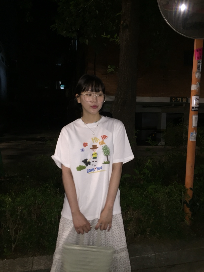 ARCHIVE-P東大門實拍韓國女士新品休閑時尚26春夏人氣T恤ARCHIVE-PT恤
