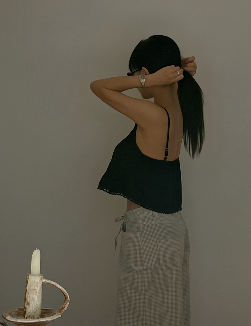 BYRING韓國直郵實拍女士新款休閑推薦時尚職業26夏季吊帶背心BYRING吊帶/背心