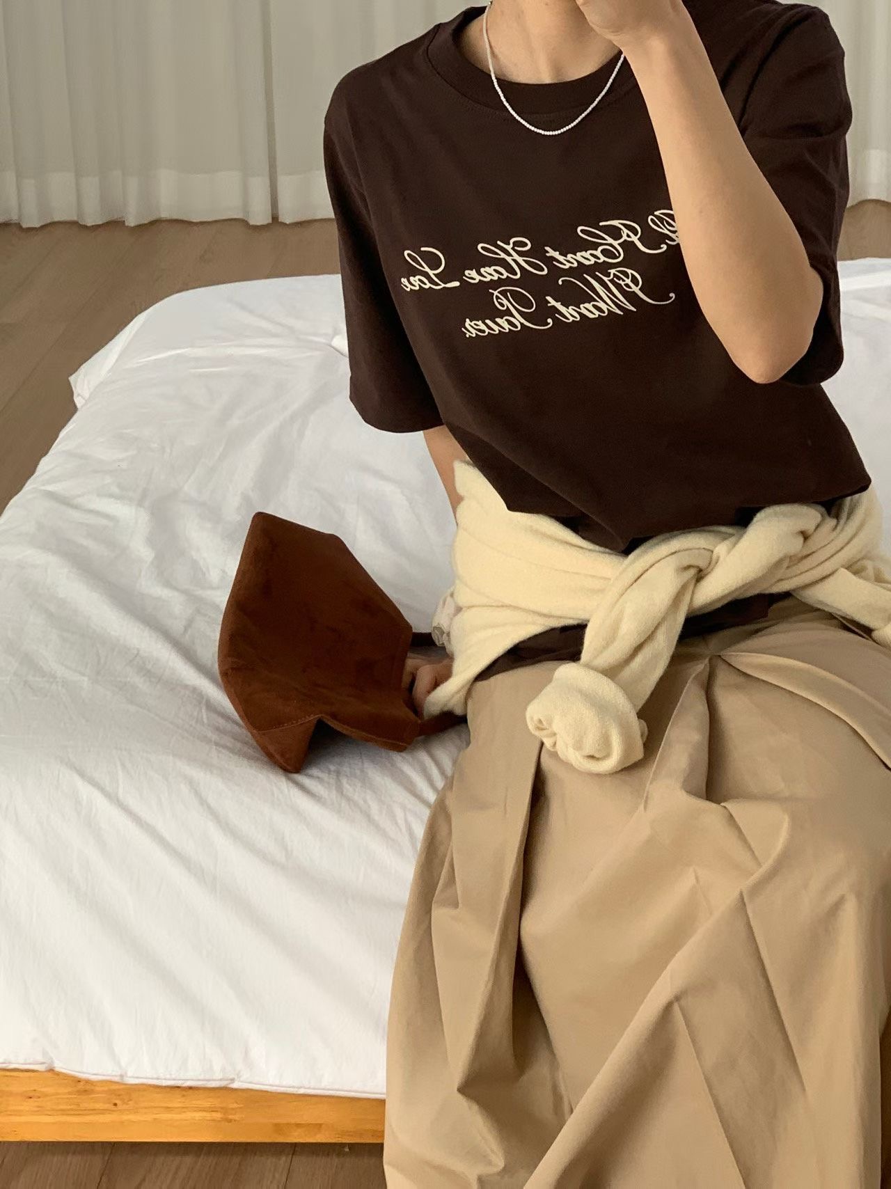 ARHEE韓國直郵女士新品熱賣人氣26夏季推薦休閑職業時尚T恤ARHEET恤圖色2