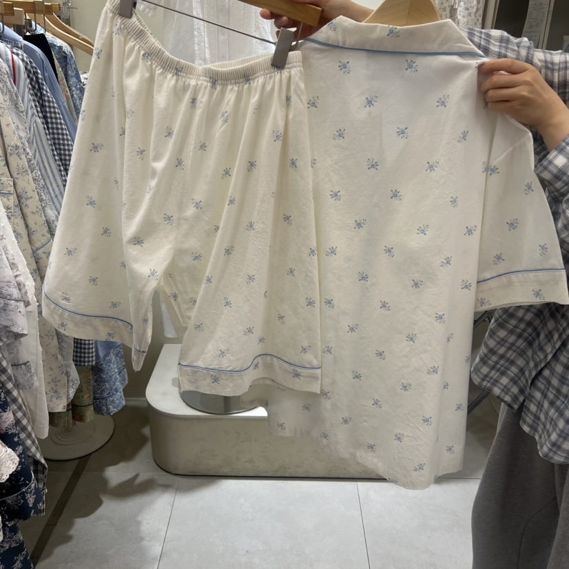 LUNALUZ-L韓國東大門直郵女裝新品26夏季人氣26春夏睡衣套裝LUNALUZ睡衣