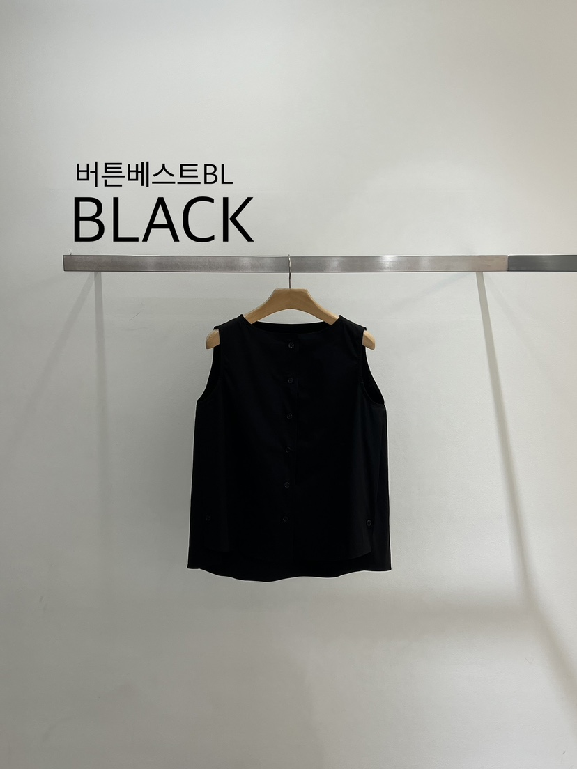 ONESTASTE韓國東大門代購女裝新品26春夏時尚吊帶背心紐扣TASTE/ONESTASTE吊帶/背心圖色4