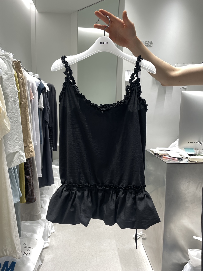 NUESE東大門實拍韓國女士新品休閑職業推薦26夏季吊帶背心NUESE吊帶/背心圖色2