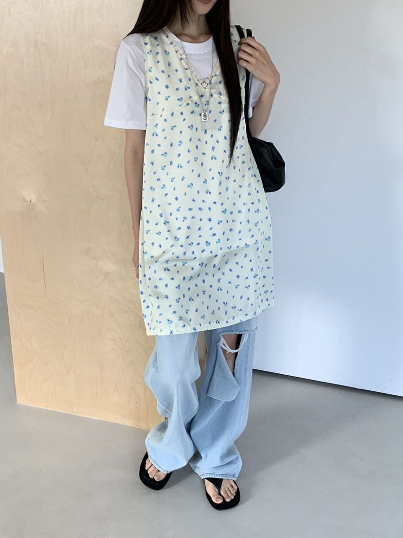 RIVER RAIN韓國東大門直郵女裝新款26夏季時尚26春夏連衣裙RIVER RAIN連衣裙